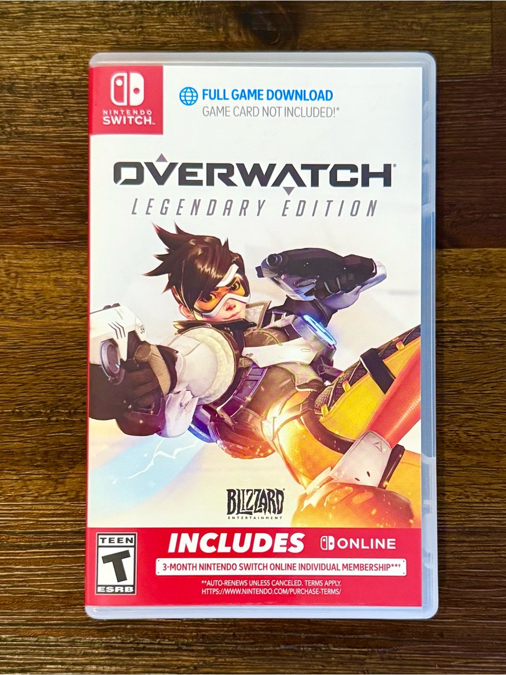 Overwatch Legendary Edition Nintendo Switch CASE BOX ONLY - NO GAME Rare Retro